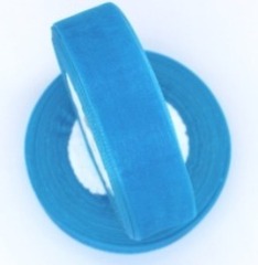 Лента органза, ш. 2,5 см, голубой