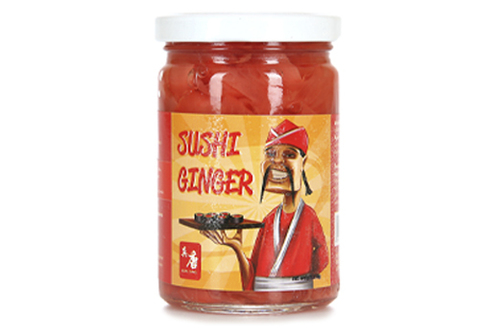 Имбирь маринованный розовый, 256г