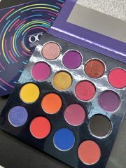 OG-DE7203 PRO PIGMENT PALETTE 1 Палетка пигментов 16 цветов для век (оттенки C1-C16)