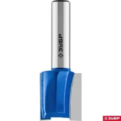 ЗУБР 18 x 19 мм, хвостовик 8 мм, фреза пазовая прямая, Профессионал (28753-18-19)