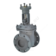 Задвижка клиновая сталь 30с964нж Ду 100 Ру25 фл под эл/привод МЗТА