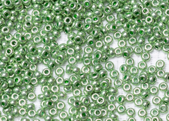 Бисер 8/0 PRECIOSA, 50г, терра металлик зеленый