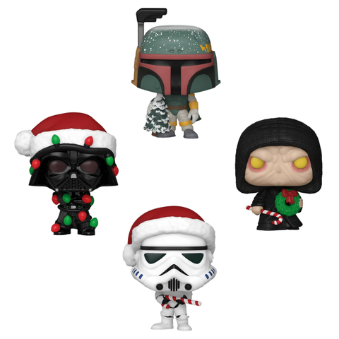Набор подарочный Funko Pocket! Star Wars Tree Holiday (4 Pack)