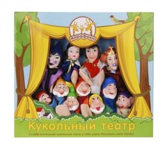 Кукольный театр Жирафики Белоснежка 11 кукол 68352