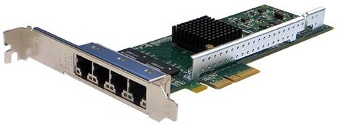 Сетевая карта Intel 2x1000Base-Tx PCI-E,  I350T2V2BLK