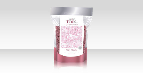 Воск горячий (пленочный)  ITALWAX Top Line Pink Pearl (Розовый жемчуг)  гранулы 750гр
