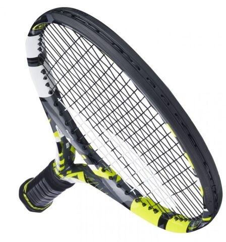 Ракетка теннисная Babolat Pure Aero 300g - grey/yellow/white
