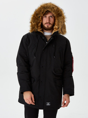 Парка Alpha Industries N-3B Alpine Parka GEN II Black (Чёрный)