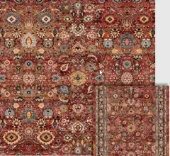 Ковролин Роял Тафт GARDEN BORDO 239_5700 1,5х25м