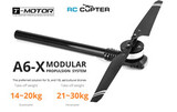 Набор ВМГ T-Motor A6-X (KV180, ESC 14S FOC 80A, MF2311P) для 5-10 литровых агродронов