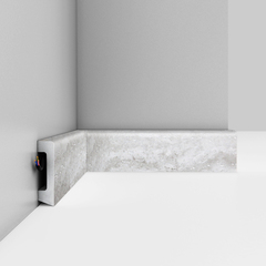 Плинтус напольный Decomaster D234-1634 58х16х2400мм