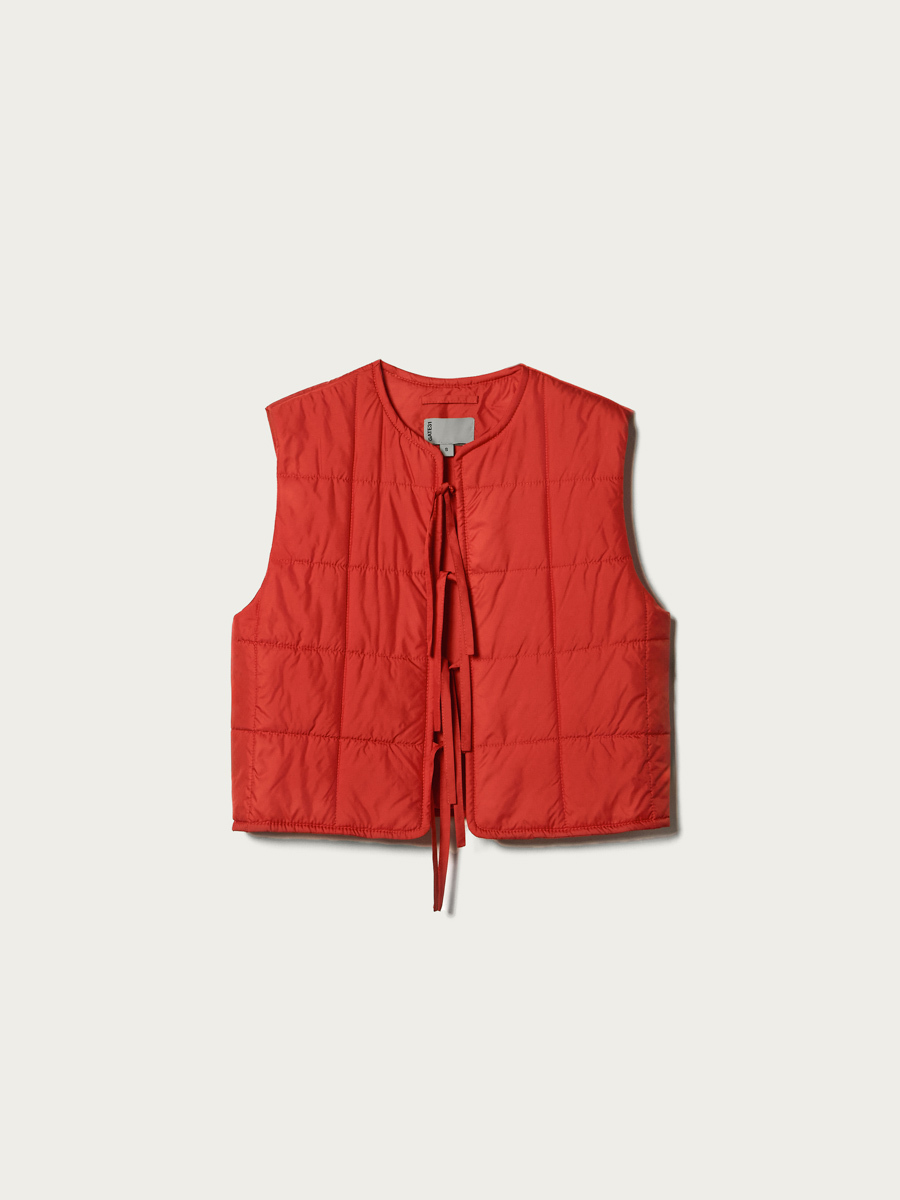 

Жилет Архангельск стеганый, Красный