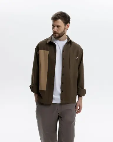 Рубашка Outerkit Outland Craft V2 коричневая