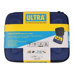 Набор коронок Bi-metall 16-76мм HSSE-Co8 14пр 5,5Tpi ULTRA SCY 3618R