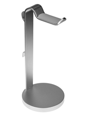 Настольная подставка для наушников из металла с доп. крючком