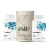 Комплект для ухода за кожей: Витамин С + Биотин-8 + Коллаген Peptides, Thorne Research + Sports Research 1