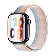 Умные часы Apple Watch Series 11 GPS, 46mm, Jet Black Aluminium Case with Pride Edition Sport Loop