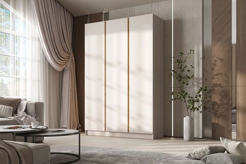 Келвин Шкаф 3-х ств. (1500) (Кашемир, Кашемир)