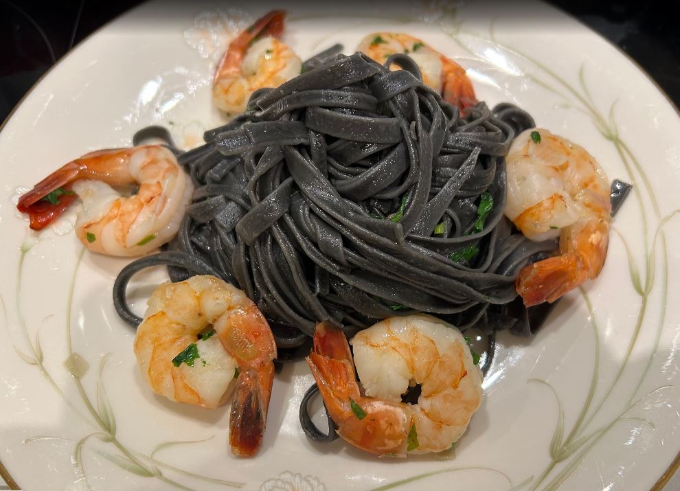 Паста De Luca №411 Гнезда Паппарделле с чернилами каракатицы 500 г