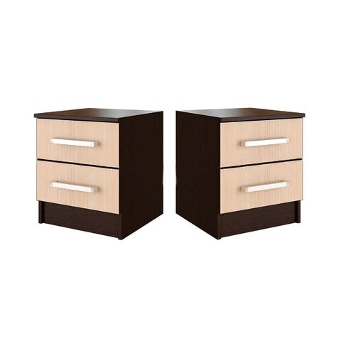 Тумбы Фиеста (комплект тумб 2 шт.) дуб белёный