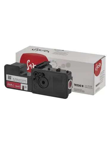 Картридж Sakura TK5240M для Kyocera Mita M5526cdw/P5026cdw/P5026, пурпурный, 3000 к.