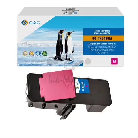 Картридж лазерный G&G GG-TK5430M TK-5430M пурпурный (1250стр.) для Kyocera Ecosys PA2100cx/PA2100cwx/MA2100cfx/MA2100cwfx