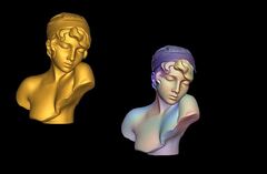 Силиконовый молд № 823 ручка 3 D