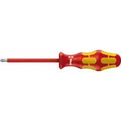 Изолированная отвёртка для винтов VDE PZ/S#1х80 мм WERA 05006190001