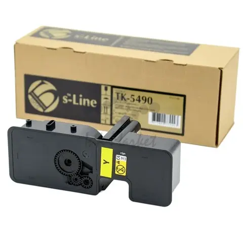 Тонер-картридж Kyocera ECOSYS MA2101cfx/PA2101cx TK-5490 (2.4k) Yellow БУЛАТ s-Line