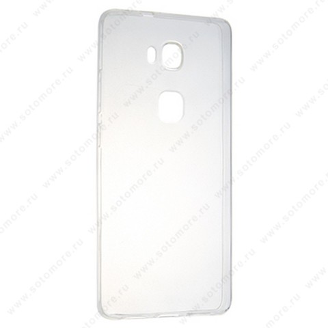 Накладка силиконовая ультра-тонкая для Huawei G7 Plus прозрачная