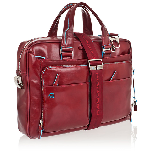 Сумка Piquadro Blue Square, красный, кожа натуральная (CA2849B2/R)