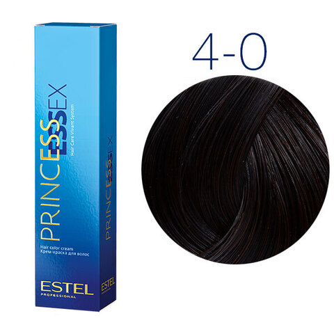Estel Professional Princess Essex 4-0 (Шатен) - Крем-краска для волос