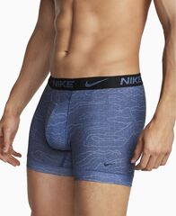 Боксерки Nike Dri-Fit ReLuxe Boxer Brief 2P - navy coded print/worn blue heather