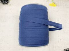 Косая бейка х/б, ш. 1,5 см, синий