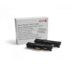 Тонер-картридж двойной Xerox Phaser 3052/3260/WC3215/WC3225 - 106R02782. Ресурс 2 х 3000 страниц
