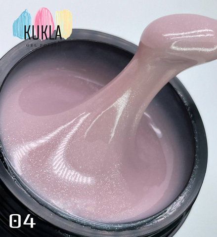 Kukla Гель Блеск бриллиантов (с шиммером) №04, 15 мл