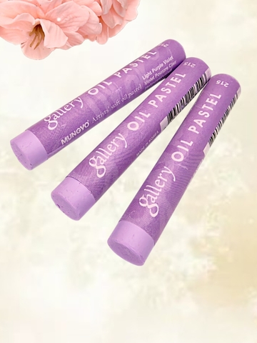 Пастель масляная мягкая профессиональная MUNGYO Gallery Светлый пурпурно-фиолетовый №215 (3шт)