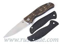 Shirogorov F3 carbon fiber handle scales