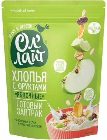 Хлопья с фруктами 