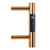 Bemeta 704154081 Электрический полотенцесушитель 500х110х630мм, 63W, нержавеющая сталь, полированная, золотая медь