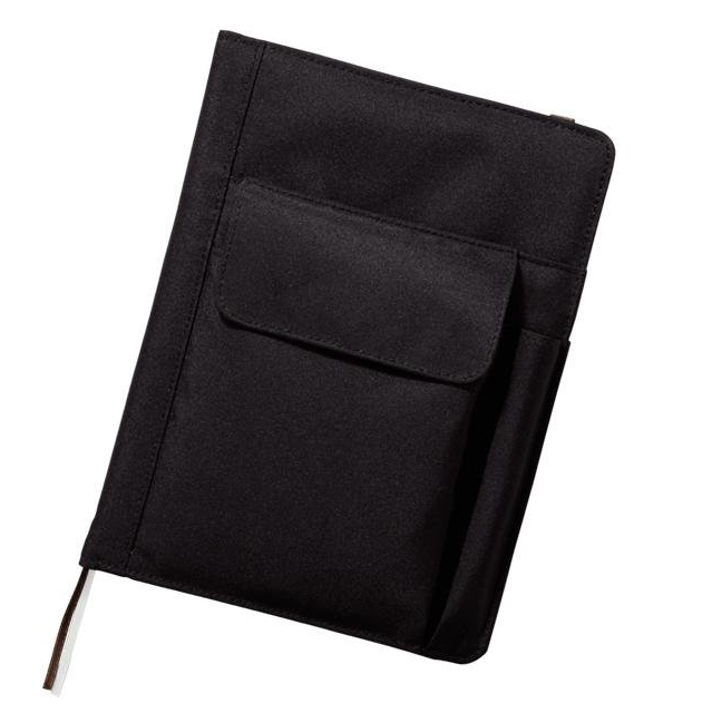 Обложка Lihit Lab SMART FIT Notebook Cover A5 чёрная