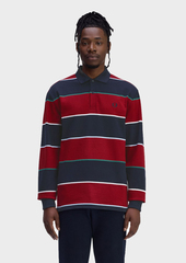 Джемпер-поло FRED PERRY Heavyweight Jersey Striped Polo Shirt