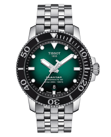 Наручные механические часы Tissot Seastar 1000 Powermatic 80 T120.407.11.091.01