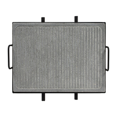 Плита-гриль из натурального природного камня 40х30х3 см.