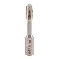 Метчик М 6,0х1,0 (Для шуруповерта) HSSE 6h 40мм a=1/4