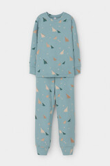 пижама  для мальчика  К 1552/турмалин,космические динозавры