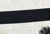 Резинка тканая, ш. 4 см, 20 г/м2, черный