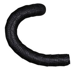 Обмотка руля CLARKS CHBT-SI-01 PU&EVA+крепеж+заглушки на руль,"ребриста поверхность", черная (3-267)