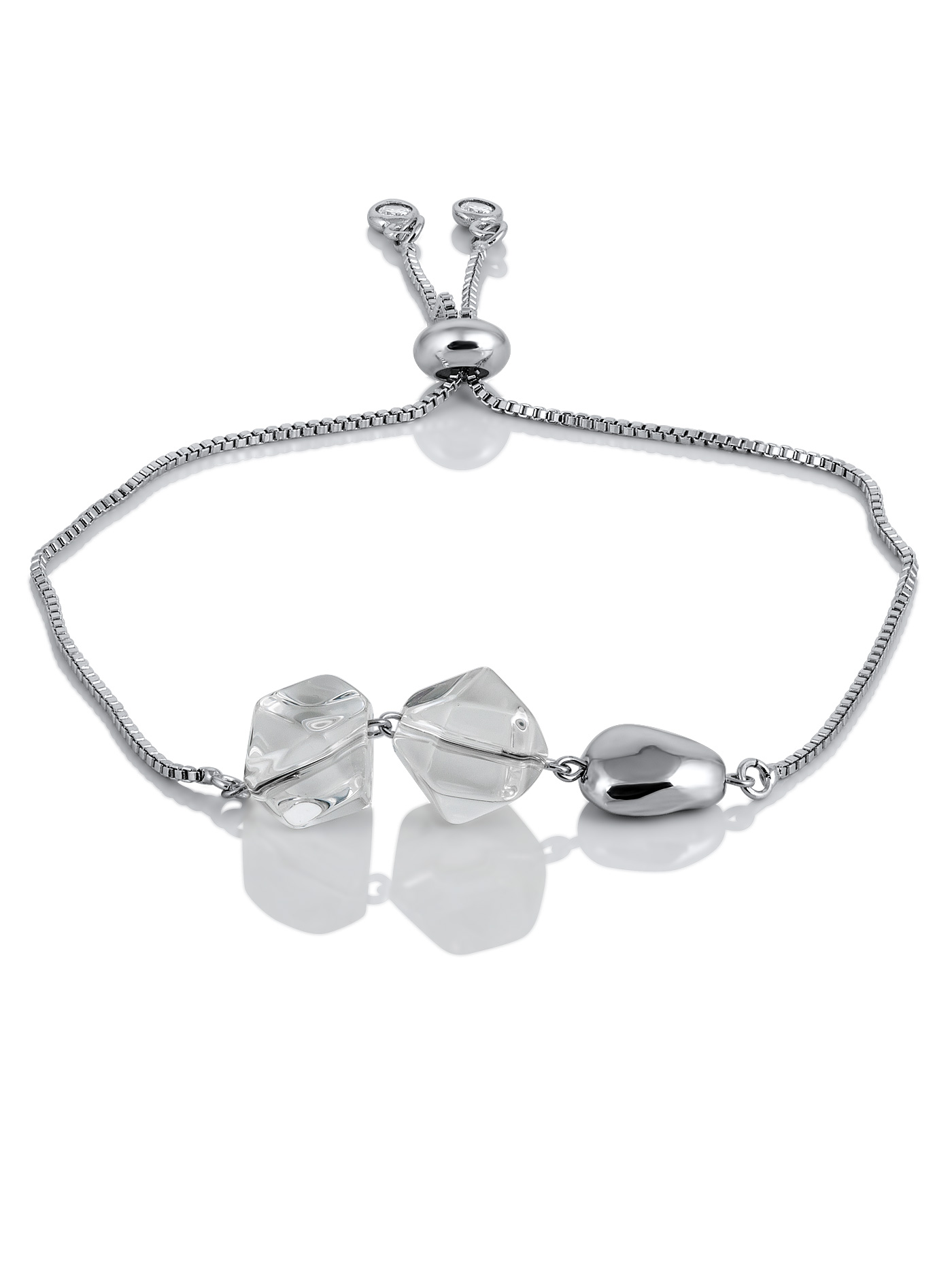 Браслет с горным хрусталем