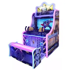 Детский игровой автомат тир «Атака машин»